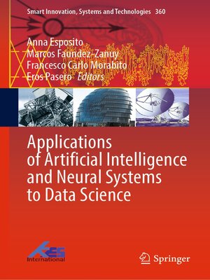 cover image of Applications of Artificial Intelligence and Neural Systems to Data Science